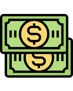 image of casino themed dollar bill