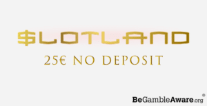 slotland casino 25€/$ no deposit free chip bonus cover