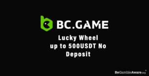 Bc Game Casino No Deposit Lucky Wheel Bonus Logo