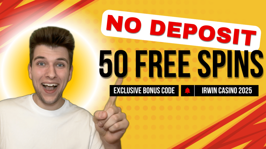 Irwin Casino No Deposit bonus cover