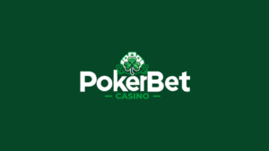 Pokerbet Casino Logo on a green background