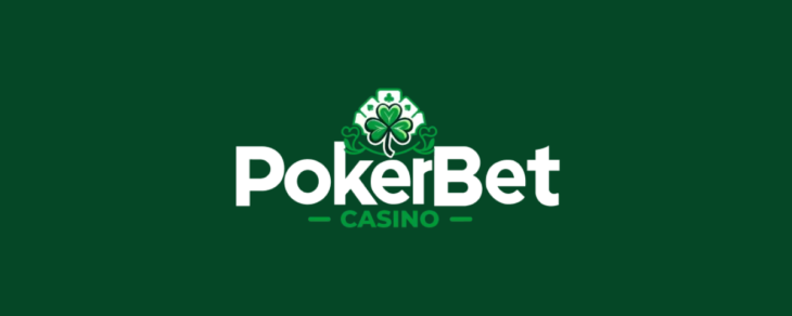 Pokerbet Casino Logo on a green background