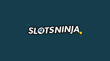 Slotsninja casino logo on a dark background