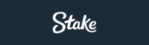 Stake Casino Logo on a dark background